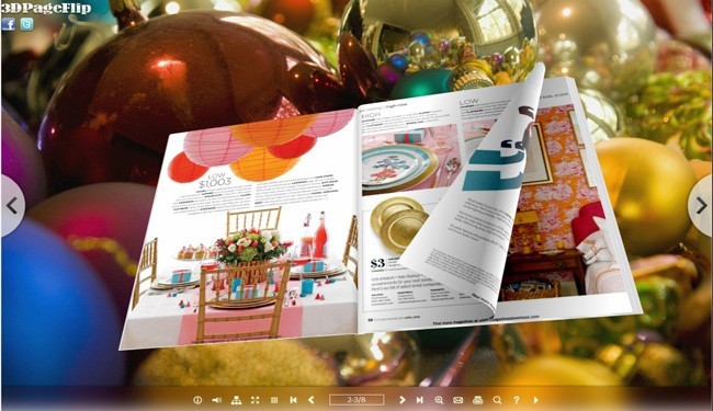 Colorful Theme for 3D PageFlip eBook 2.0