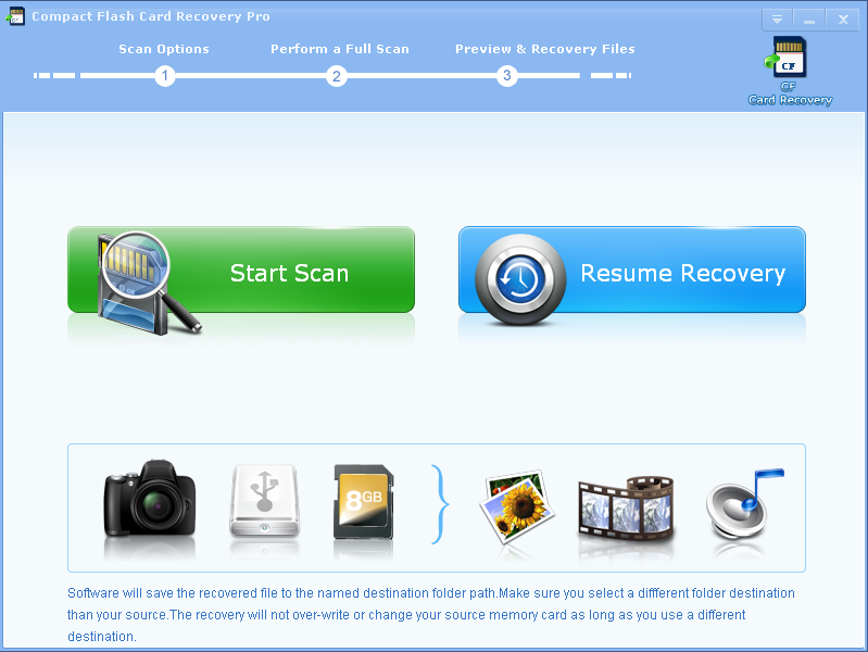 Compact Flash Card Recovery Pro 2.7.5