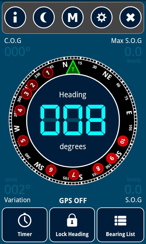 Compass and Timer 1.0.0