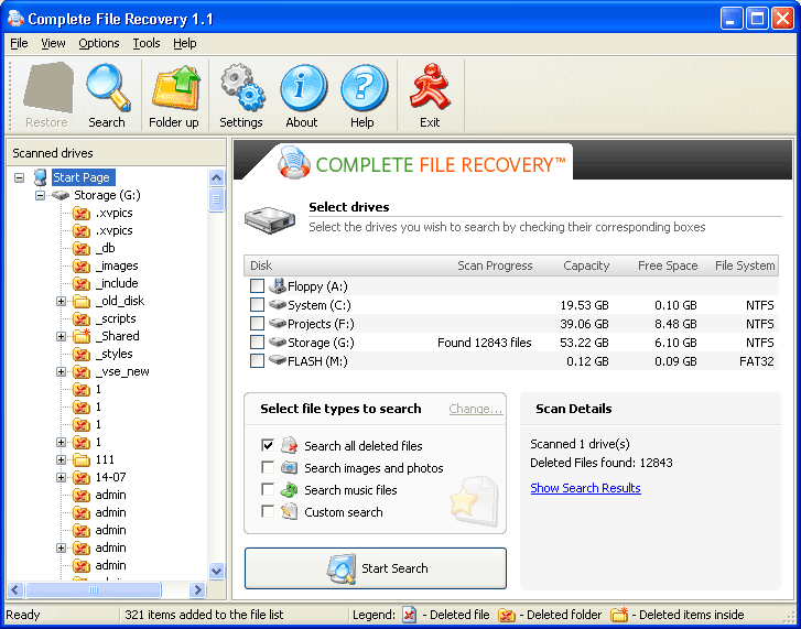 Complete File Recovery 1.5