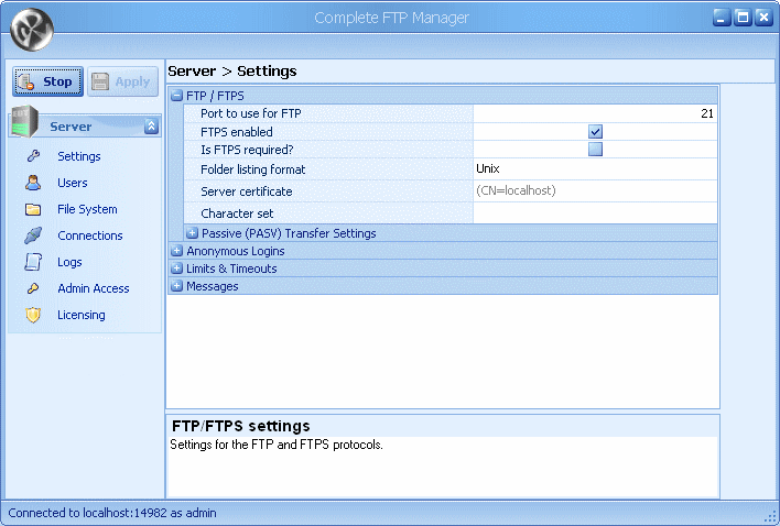CompleteFTP 7.1.2