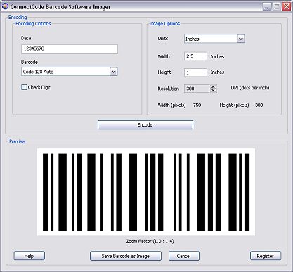 ConnectCode Barcode Software Imager 1.0
