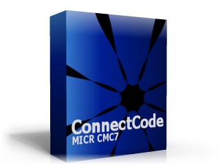 ConnectCode MICR CMC7 Font 2.0
