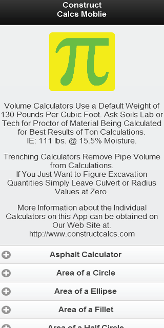 Construct Calcs Mobile 1.0.3
