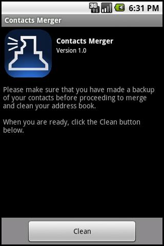 Contacts Merger 1.0.6