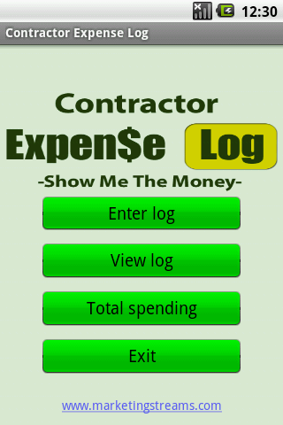 Contractor Expense Log 1.1