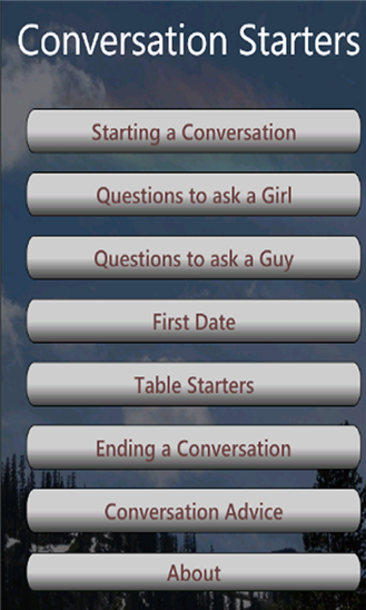 Conversation Starters 1.2.0.0