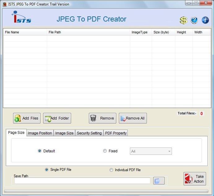 Convert JPG to PDF software 2.8.0.4