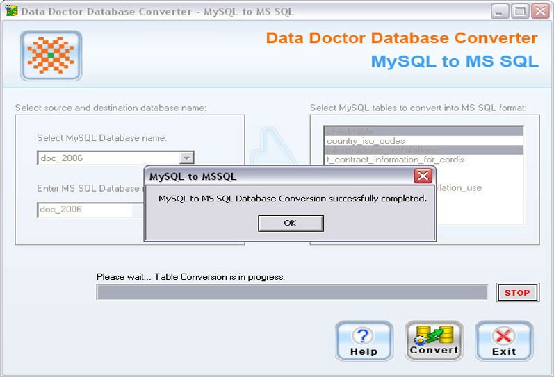 Convert MySQL to SQL Server 2.0.1.5