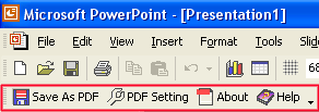 Convert PPT to PDF For PowerPoint 1.00