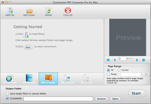 Coolmuster PDF Converter Pro for Mac 2.1.6