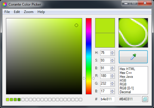 Corante Color Picker 1.0