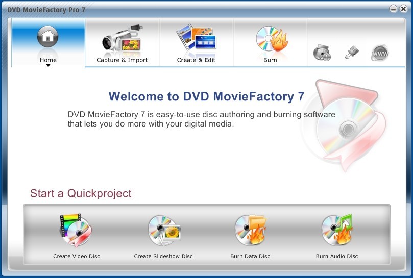 Corel DVD MovieFactory Pro 7