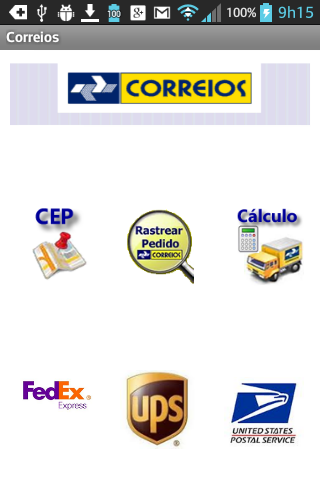Correios, CEP, Fedex, Rastreio 1.0