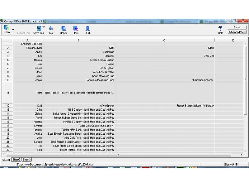Corrupt Office 2007-2013 Extractor 3.2.2