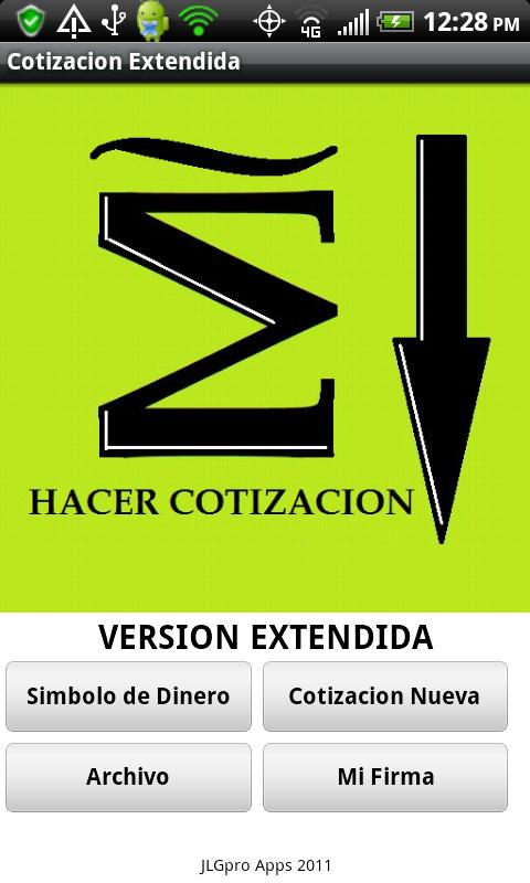 Cotizacion Extendida 1.1