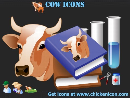 Cow Icons 2012