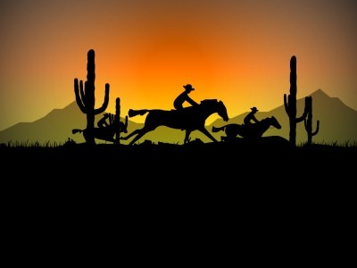 Cowboy Ride Screensaver 3.0