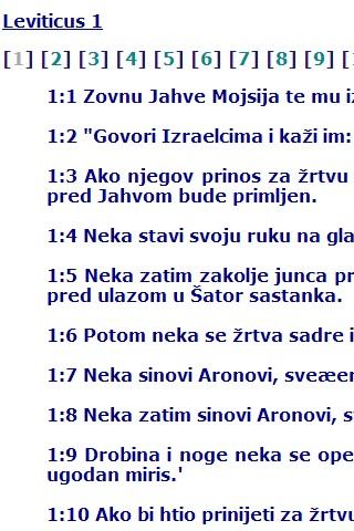 Croatian Bible 0.1