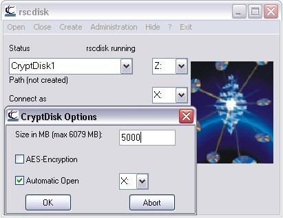 CryptDisk rscdisk 4.2