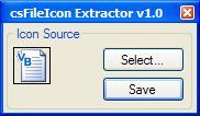 csFileIcon Extractor 1.0