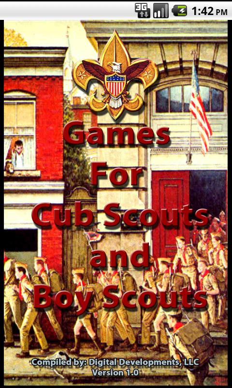 Cub Scout & Boy Scout Games 1.0