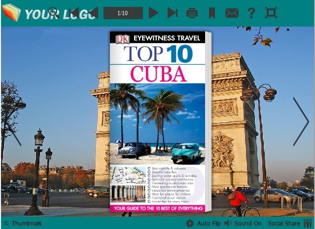 Cuba Theme for PDF to Flipping Book 1.0