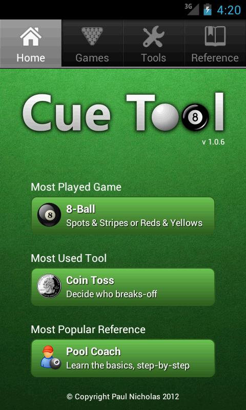 Cue Tool 1.0.6