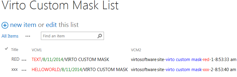 Custom Mask Web Part for SharePoint 2.0.0