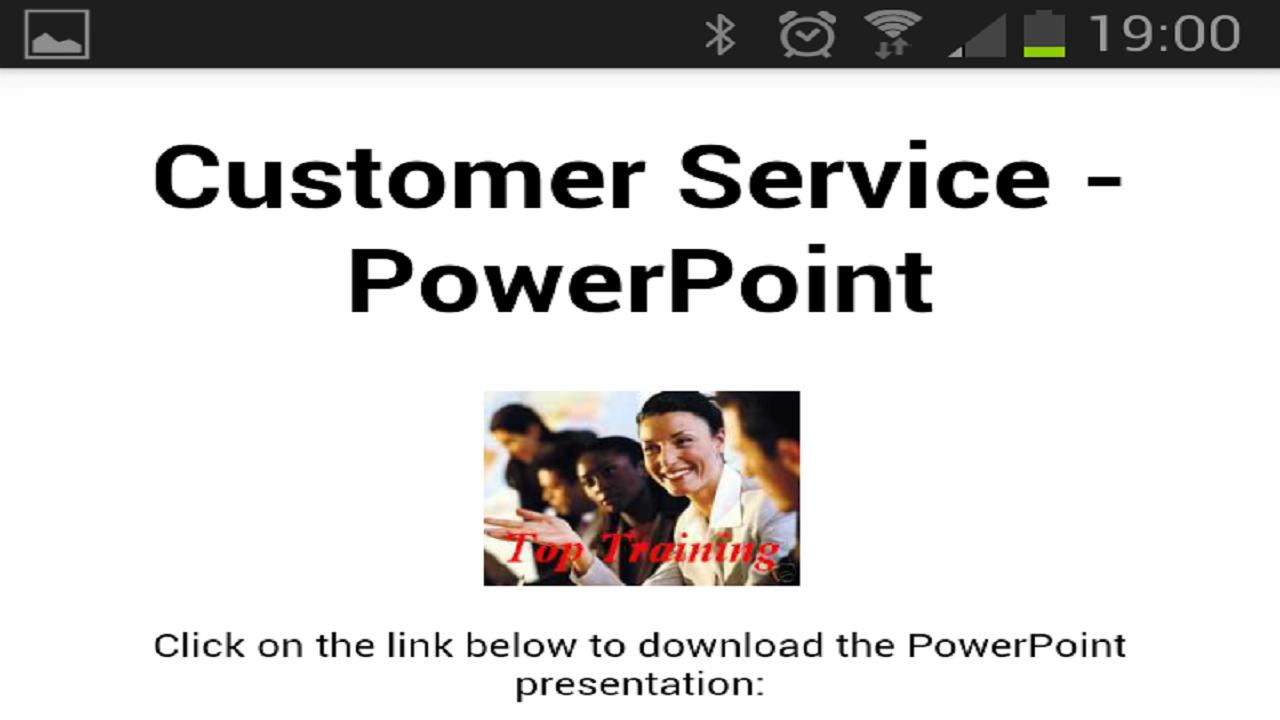 Customer Service PowerPoint 1.0