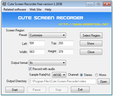 Cute Screen Recorder 1.301