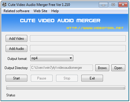 Cute Video Audio Merger 1.210