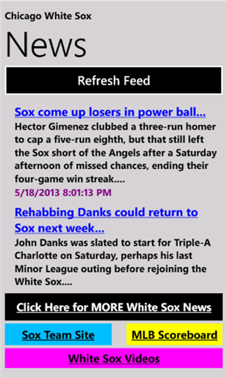 CWS Baseball News 5.0.0.0
