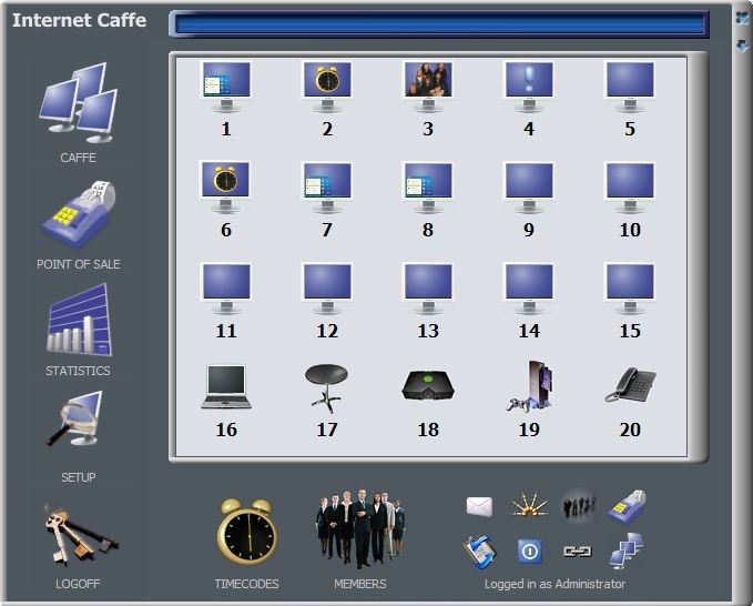 Cyber Internet Cafe Software - Internet Caffe 5.6