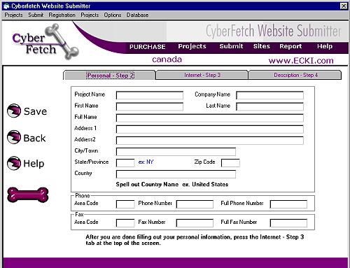 Cyberfetch Website Submitter 2.0.5.2
