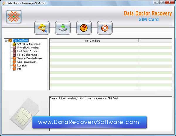 Data Recovery Software for Sim Cards 5.3.1.2