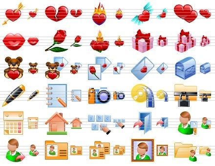 Dating Web Icons 2009.1