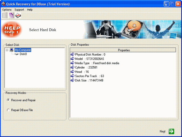 DBF Database Recovery 12.01.06