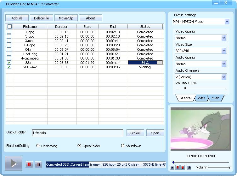 DDVideo DPG to MP4 Converter 3.2