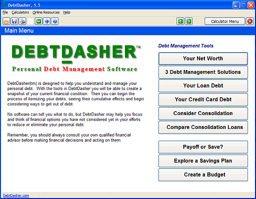 DebtDasher 1.5