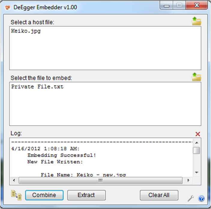 DeEgger Embedder 1.09