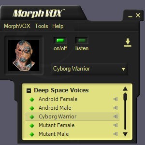 Deep Space Voices Add-on For MorphVOX 1,0