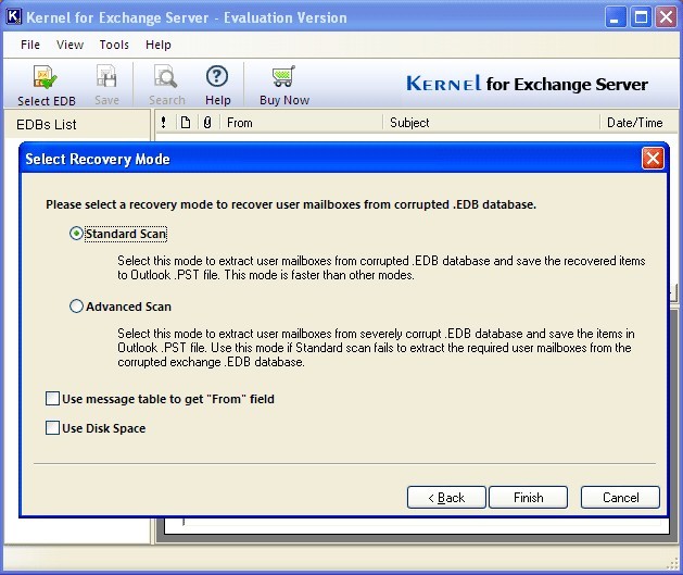 Defrag Exchange 2003 11.05.01