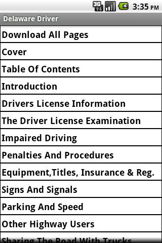 Delaware Driver Handbook 4.1