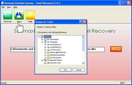 Deleted Emails Recovery Tool 5.0.1