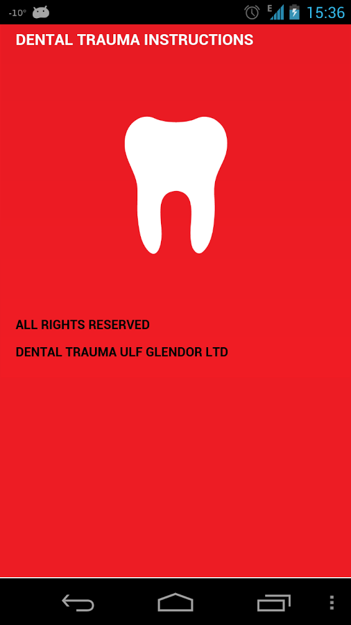 Dental Trauma First Aid 1.8