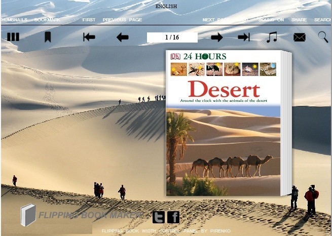 Desert Theme for Wise PDF to FlipBook pro 1.0