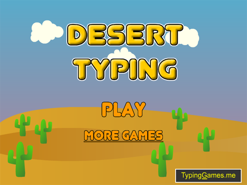Desert Typing 1.0