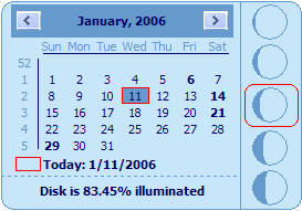 Desktop Lunar Calendar 1.56