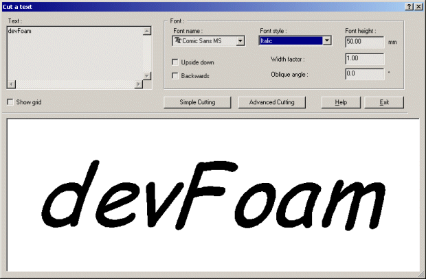 DevFoam 1.00